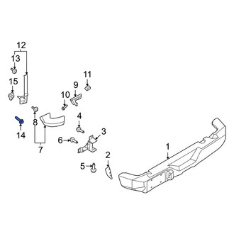 Ford OE - Tail Light Cover Screw