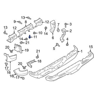 Ford OE - Fender Liner Screw