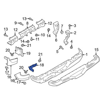 Ford OE - Rear Right Bumper Extension Bracket