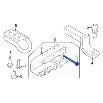 Ford OE - Trailer Hitch Receiver Bolt