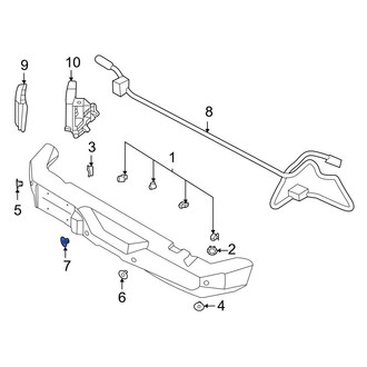 Ford OE - Left Inner Parking Aid Sensor Retaining Ring