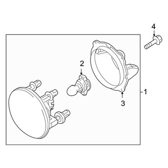 Ford OE - Front Lamps - Fog Lamps (FULL HYBRID EV-GAS (FHEV))