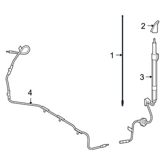 Ford OE - Radio Antenna Mast