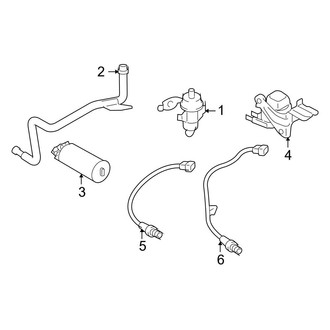 Ford OE - Emission System - Emission Components (Hybrid)