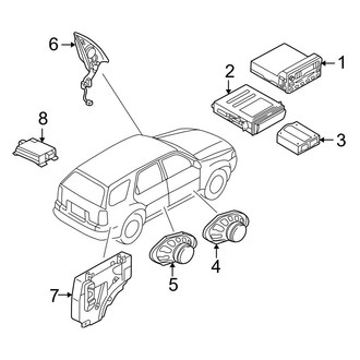 Ford OE - Instrument Panel - Sound System (FULL HYBRID EV-GAS (FHEV))