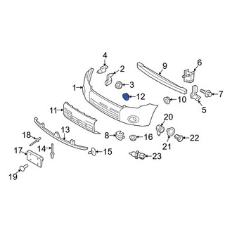 Ford OE - Grille Emblem Nut