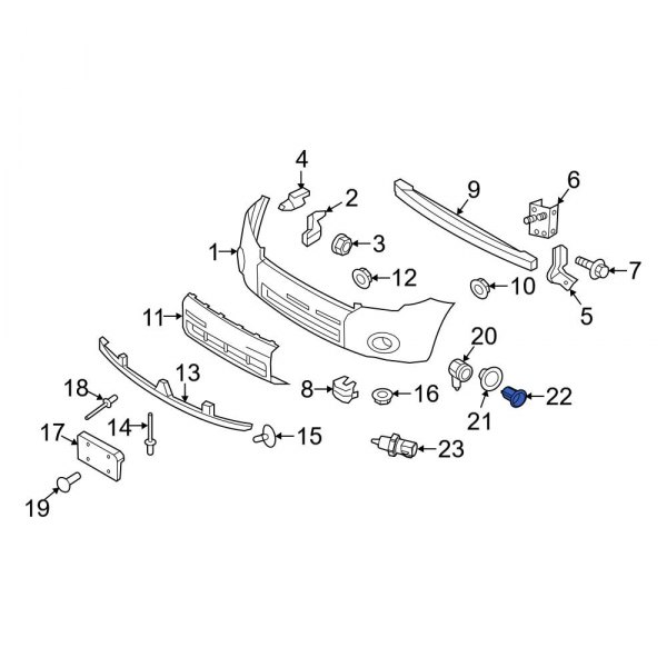 Parking Aid Sensor Housing