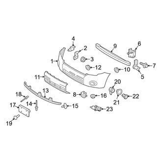Ford OE - Front Bumper - Bumper & Components