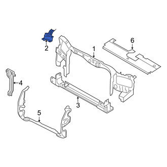 Ford OE - Right Radiator Support Bracket
