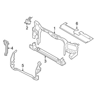 Ford OE - Radiator Support (Hybrid / Limited Hybrid)
