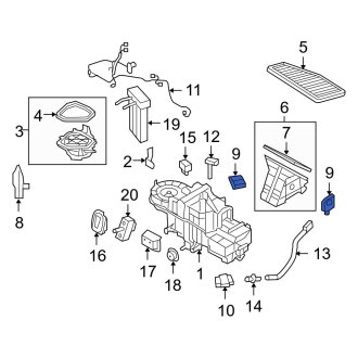 Ford F-150 OEM A/C & Heating Parts - Systems, Compressors | CARiD