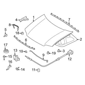 2011 Ford Escape OEM Body Hoods — CARiD.com