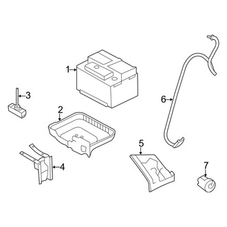 Ford OE - Electrical - Battery (Conventional), (Hybrid / Limited Hybrid)