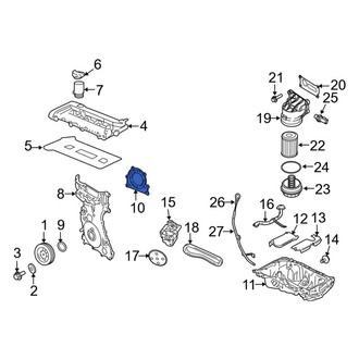 Ford OE - Rear Engine Crankshaft Seal