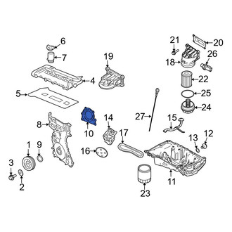 Ford OE - Rear Engine Crankshaft Seal