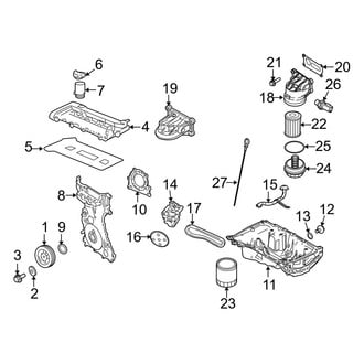 Ford OE - Engine / Transaxle - Engine Parts (Hybrid / Limited Hybrid)