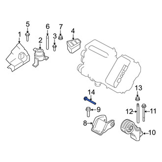 Ford OE - Engine Mount Bolt