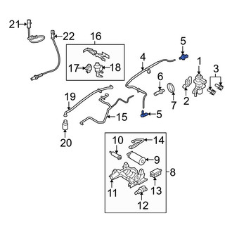 Ford OE - Vacuum Line Adapter