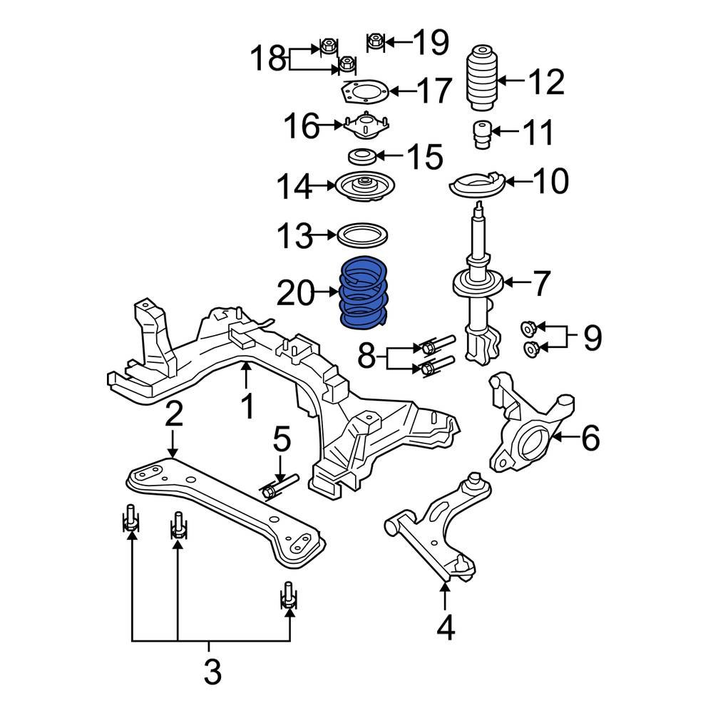 ford-oe-9l8z5310a-front-coil-spring