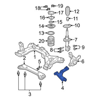 Ford OE - Front Left Suspension Control Arm