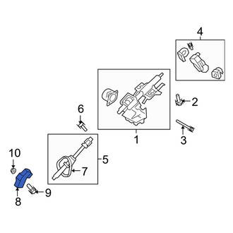 Ford OE - Steering Shaft Universal Joint