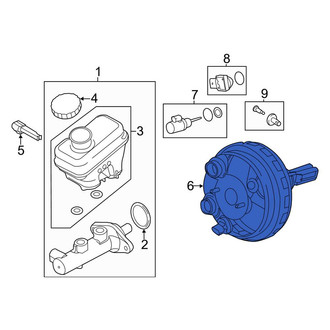 Ford OE - Power Brake Booster