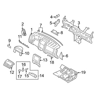 Ford OE - Instrument Panel (Hybrid / Limited Hybrid)