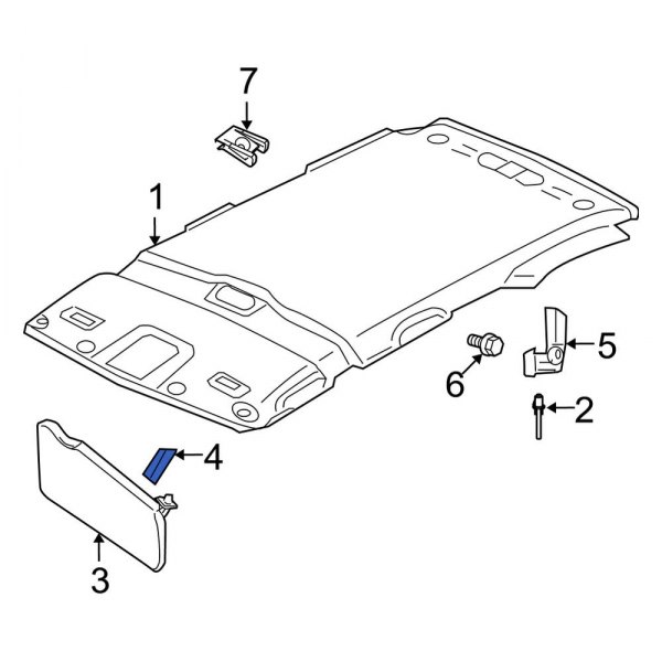 Sun Visor Clip