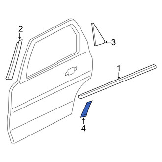 Ford OE - Rear Right Stone Guard