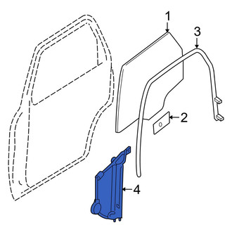 Ford OE - Rear Right Window Regulator