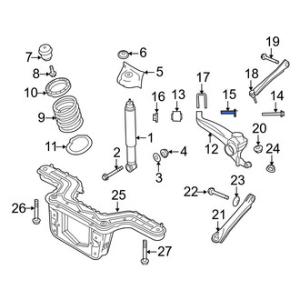 Ford OE - Rear Alignment Camber Adjusting Eccentric