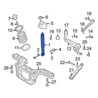 Ford OE - Rear Suspension Shock Absorber