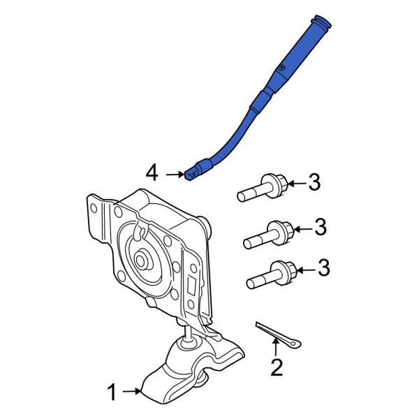 Ford OE 5L8Z1A433BB Spare Tire Hoist Wrench