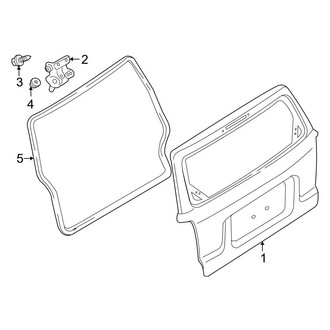 Ford OE - Lift Gate - Gate & Hardware (Hybrid / Limited Hybrid)