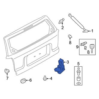 Ford OE - Rear Liftgate Latch