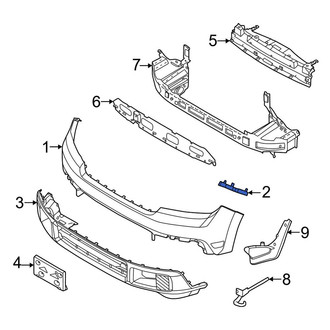 Ford OE - Front Right Upper Bumper Cover Bracket