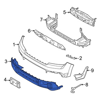 Ford OE - Front Lower Bumper Cover