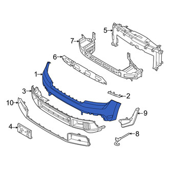 Ford OE - Front Upper Bumper Cover