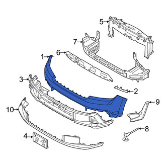 Ford OE - Front Upper Bumper Cover