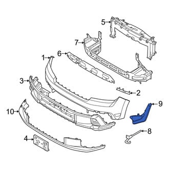 Ford OE - Front Left Stone Deflector