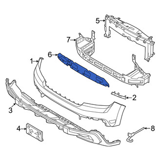 Ford OE - Front Bumper Impact Absorber