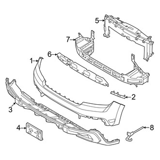 Ford OE - Front Bumper & Grille - Bumper & Components (Tremor)