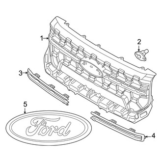 Ford OE - Front Bumper & Grille - Grille (Tremor)