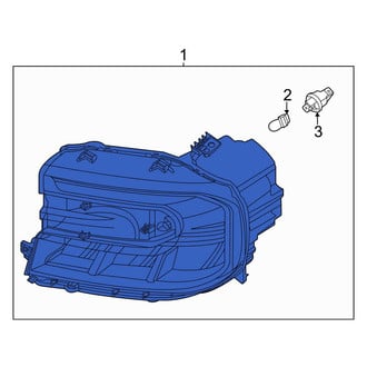 Ford OE - Front Left Headlight Assembly