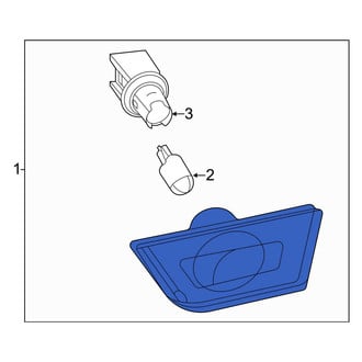 Ford OE - Front Left Side Marker Light