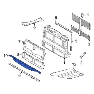 Ford OE - Front Radiator Support Tie Bar