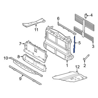 Ford OE - Front Left Radiator Support Baffle