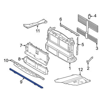 Ford OE - Front Radiator Support Tie Bar
