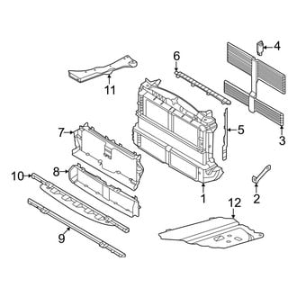 Ford OE - Radiator Support