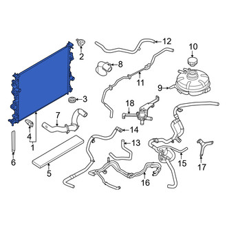 Ford OE - Radiator